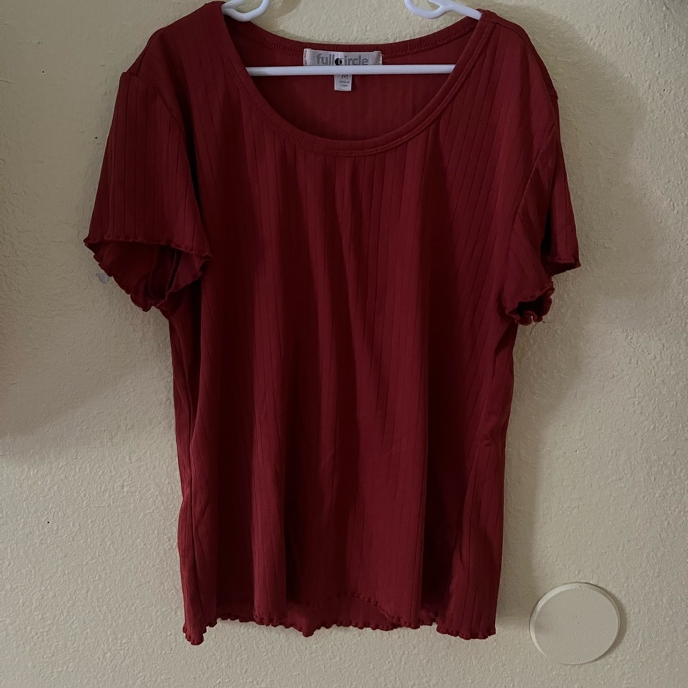 Burnt Orange Crop Top